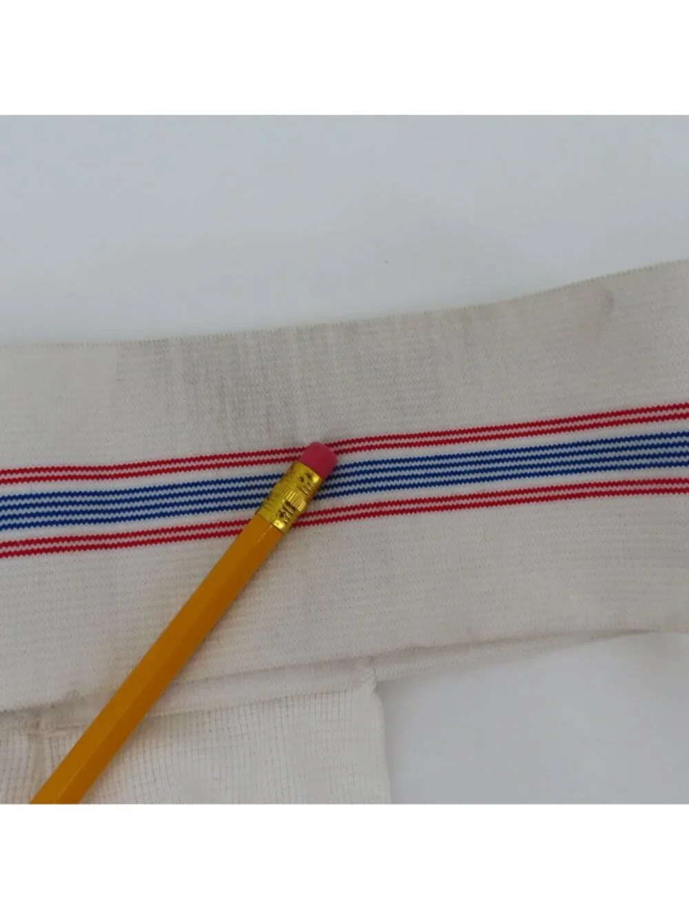 VTG The Duke Mens Small Red White Blue Stripe Band Jockstrap Athletic Supporter